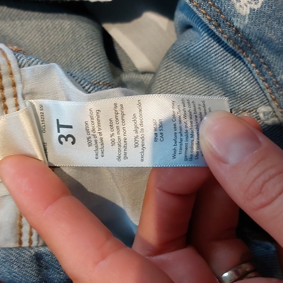 3T Oshkosh Denim Overalls - Picture 5 of 5